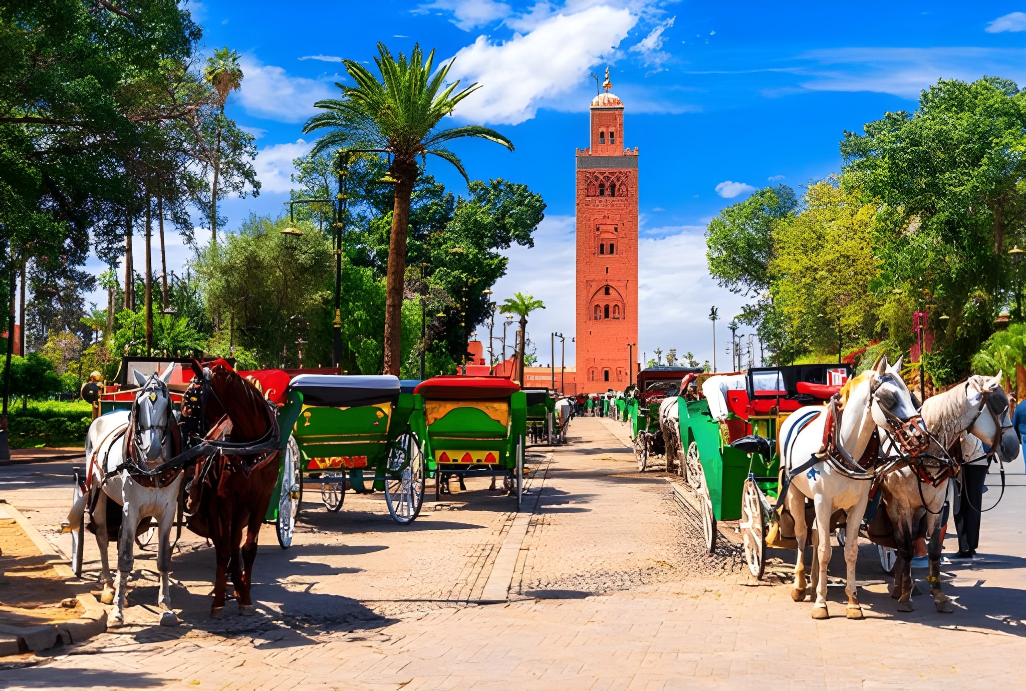 Marrakech city views